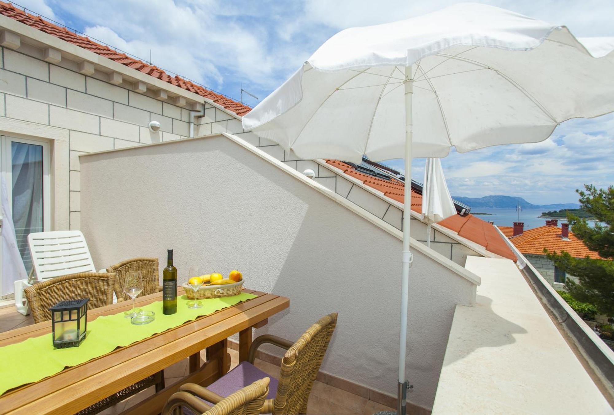 Apartments Villa Maris Lumbarda Habitación foto